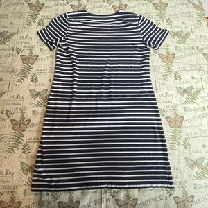 Vineyard Vines‎ Tunic Dress Navy/White Striped Size medium